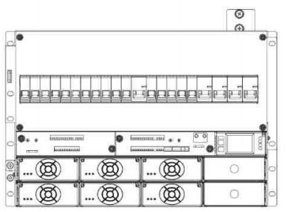 -60V DC Mode Sakelar Tertanam Catu Daya Instalasi Mudah Daya Ac Dc