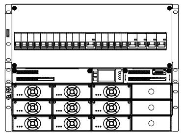 19 Inch Rack Ac Dc Switching Power Supply 3 Phase 32.5kg Berat